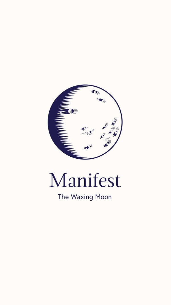 Manifest Waxing Moon Bath Bomb and Bath Kit 