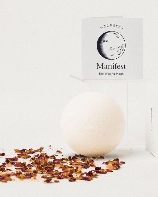 Manifest Bath Bomb: Waxing Moon Bath Ritual